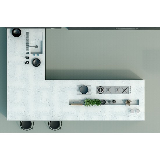 TechniStone Noble Areti Bianco