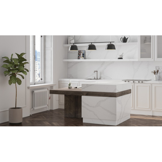 Quantra Quartz Calacatta Borghini New