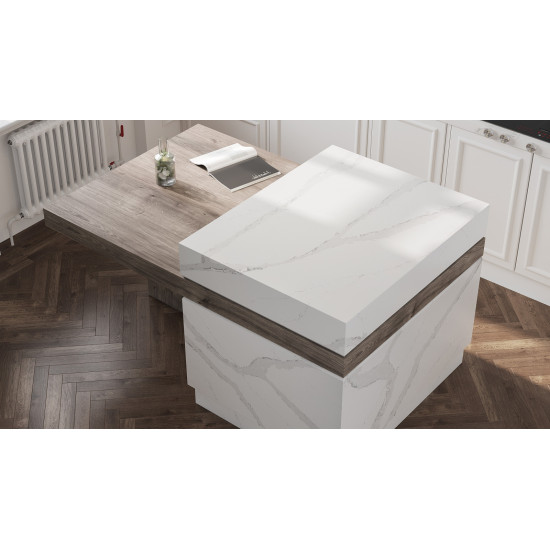 Quantra Quartz Calacatta Borghini New