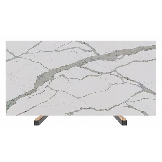 Etna Quartz Statuario Lumiere EQAM 032New