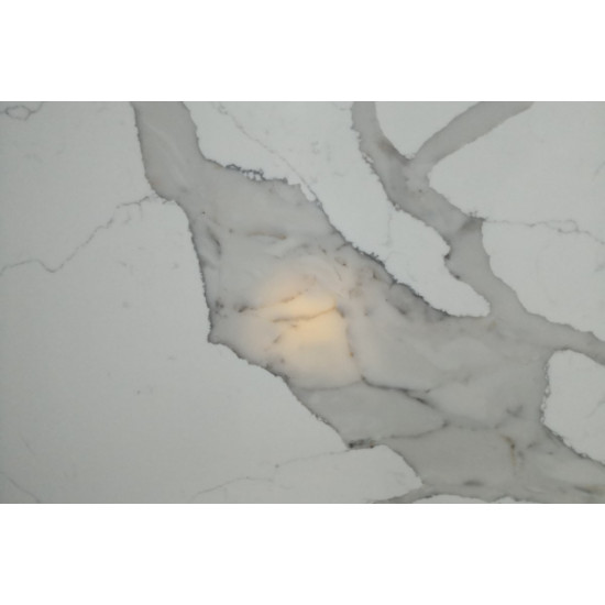 Etna Quartz Statuario Lumiere EQAM 032New