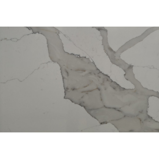 Etna Quartz Statuario Lumiere EQAM 032New