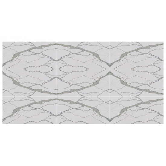 Etna Quartz Statuario Lumiere EQAM 032New